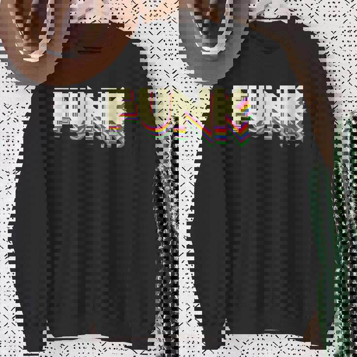 Funk ファンク、ソウル、ジャズ&ヒップホップミュージック ファン向け スウェットシャツ 年配の女性への贈り物