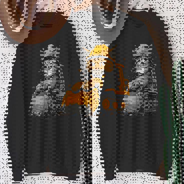 Cat 重機オペレーター スウェットシャツ 年配の女性への贈り物