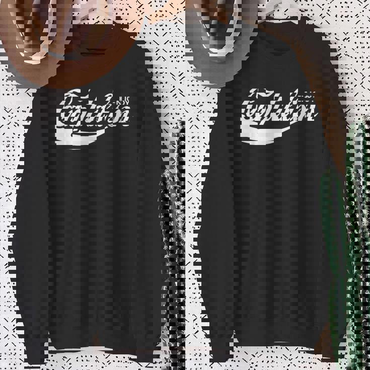 Enjoy Capitalism スウェットシャツ 年配の女性への贈り物