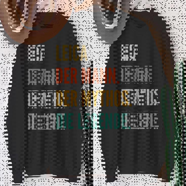 German First Name Leica スウェットシャツ 年配の女性への贈り物