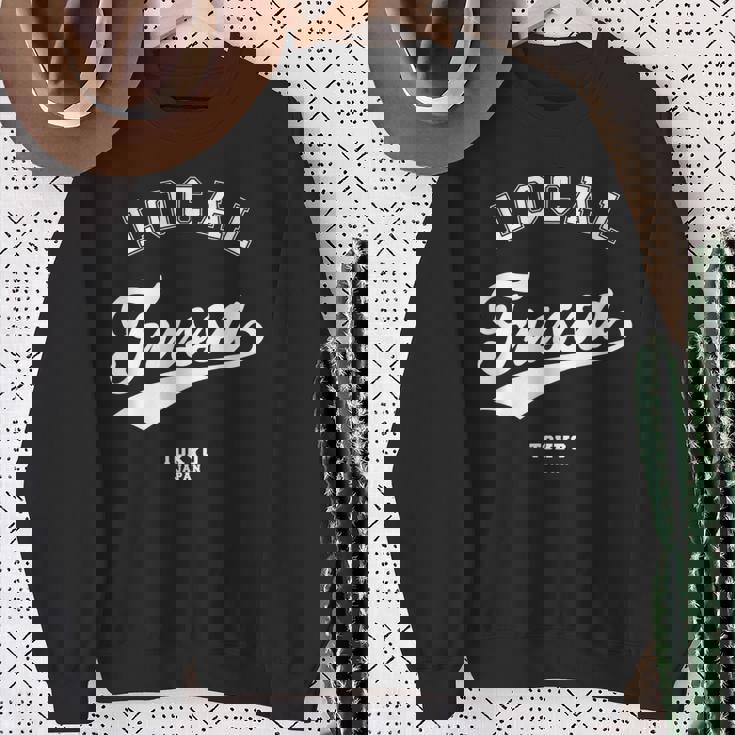 Fussa Local 福生ローカル 故郷 スウェットシャツ 年配の女性への贈り物