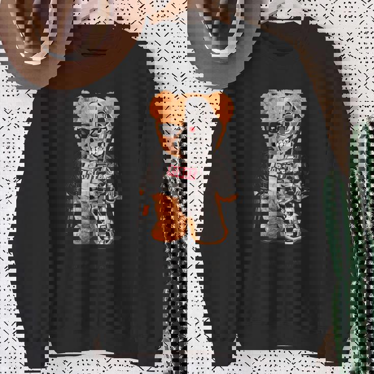 Future Is Now テディベアロボット スウェットシャツ 年配の女性への贈り物