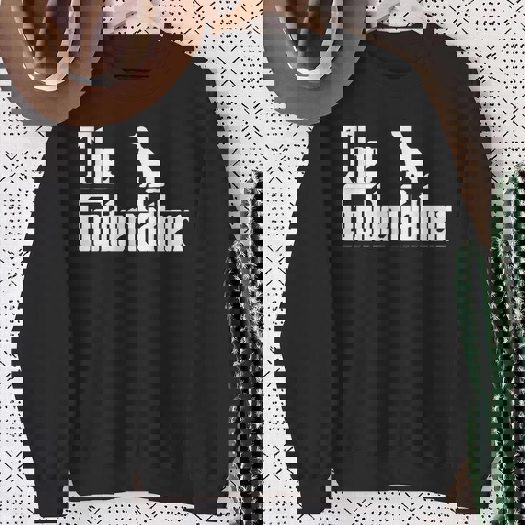 The Goldenfather ファニーゴールデンレトリバー お父さんシャツ メンズギフト スウェットシャツ 年配の女性への贈り物