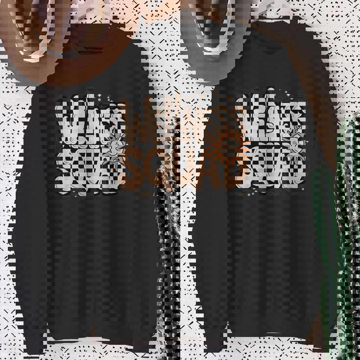 Happy Wellnessquad フィットネス Ot ナースキャンプ Pta PE ジム 部族 スウェットシャツ 年配の女性への贈り物