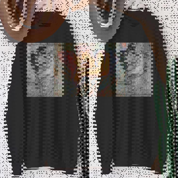 In Bed The Kiss アンリ・ド・トゥールーズロートレック Lgbtq アート スウェットシャツ 年配の女性への贈り物