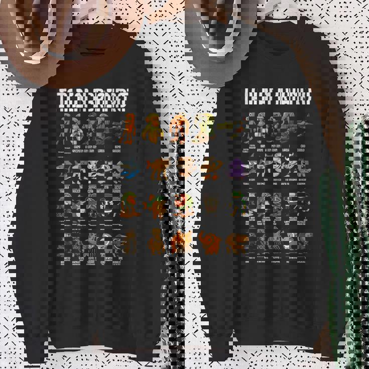 Italian Brainrot 面白いイタリアンブレインロットミームキャラクタ 長袖tシャツ スウェットシャツ 年配の女性への贈り物