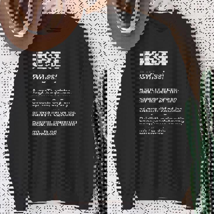 Jesse ネームシャツ スウェットシャツ 年配の女性への贈り物