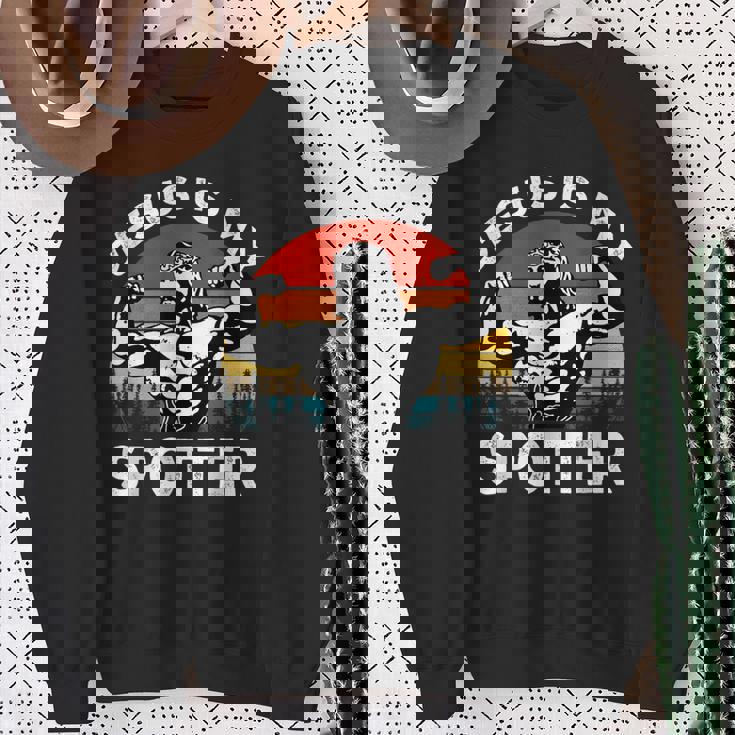 Jesus Is Mypotter ファニー ワークアウト 宗教 クリスチャン ジム スウェットシャツ 年配の女性への贈り物