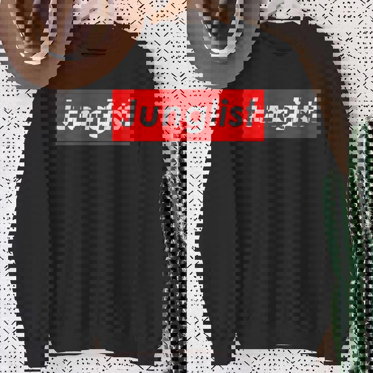 Junglist Movement Drum And Bass Music For Junglist スウェットシャツ 年配の女性への贈り物