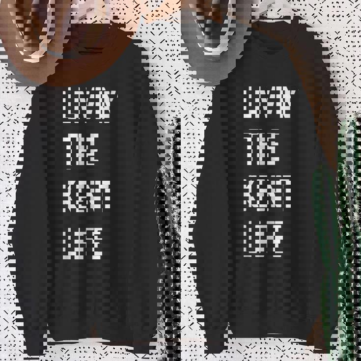 Kent の人生を生きている Kent スウェットシャツ 年配の女性への贈り物