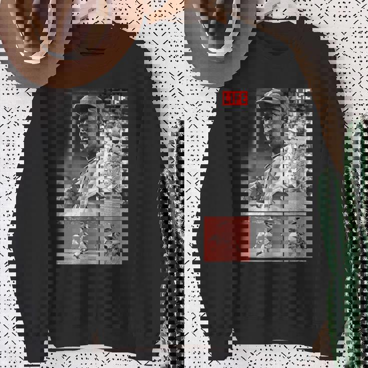 Life Picture Collection _ ジャッキー ロビンソン7 _ 野球 スウェットシャツ 年配の女性への贈り物