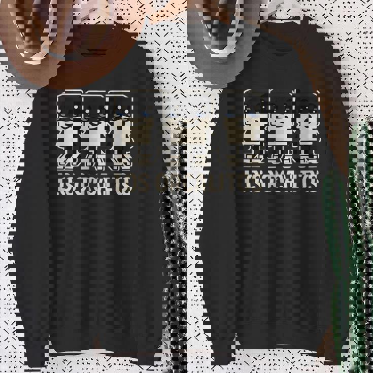 Los Orcalitos 面白いイタリアンブレインロットスラングオルカレロオルカラ スウェットシャツ 年配の女性への贈り物