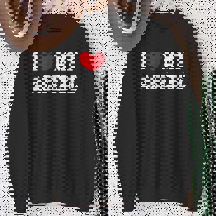 I Love My Abebe アイ・ラブ・マイ・アベベ 長袖tシャツ スウェットシャツ 年配の女性への贈り物