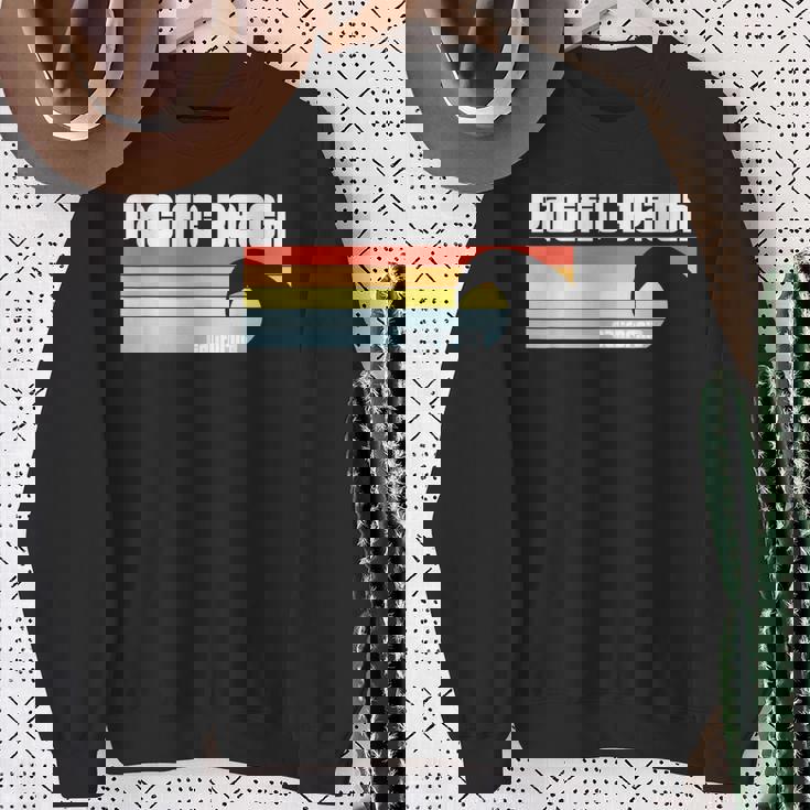 I Love Pacific Beach California Ca パシフィックオーシャンウェーブ スウェットシャツ 年配の女性への贈り物