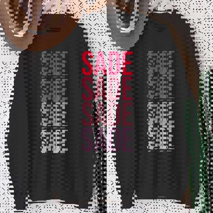 I Loveade 名前 サド スウェットシャツ 年配の女性への贈り物