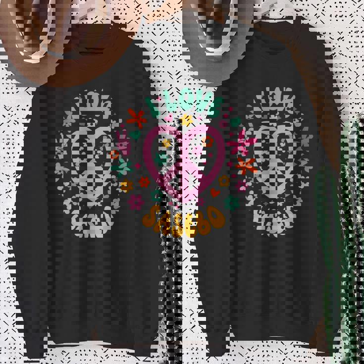 I Loveasebo 佐世保大好き スウェットシャツ 年配の女性への贈り物