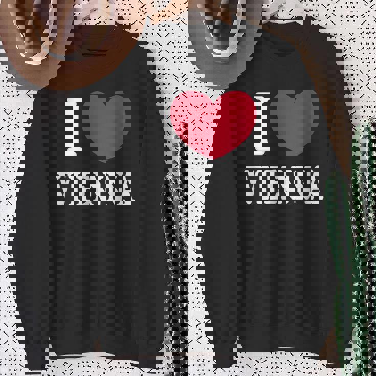 I Loveienna ウィーンが大好き スウェットシャツ 年配の女性への贈り物