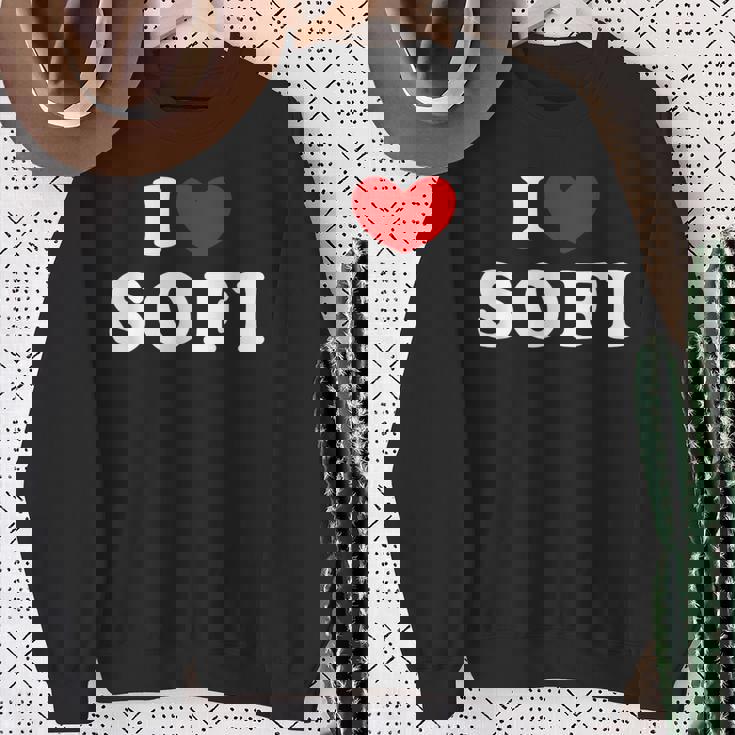 I Loveofi 私は愛するofi スウェットシャツ 年配の女性への贈り物