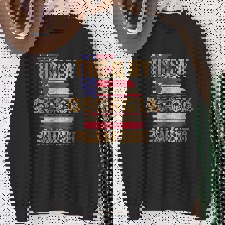 My Georgia パジャマ シャツ ファニー ジョージア スウェットシャツ 年配の女性への贈り物