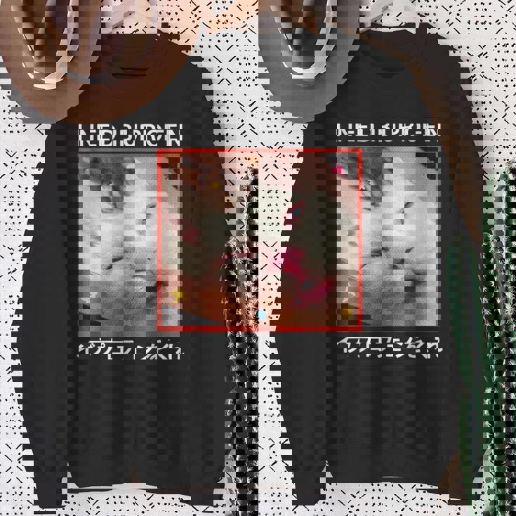 I Need Ibuprofen 日本の面白い猫 スウェットシャツ 年配の女性への贈り物