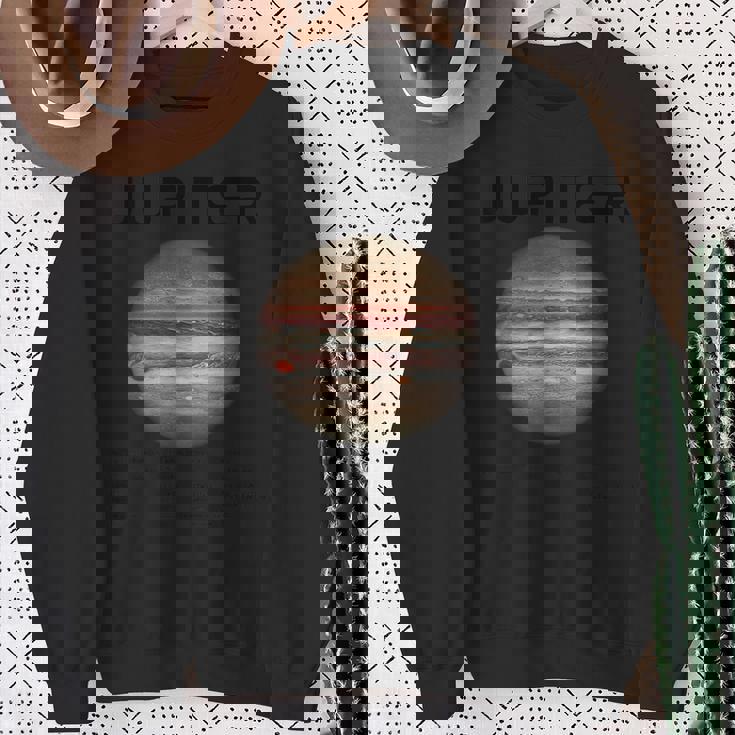 Nerdy Jupiter 天文学 科学惑星 太陽系 事実 B スウェットシャツ 年配の女性への贈り物