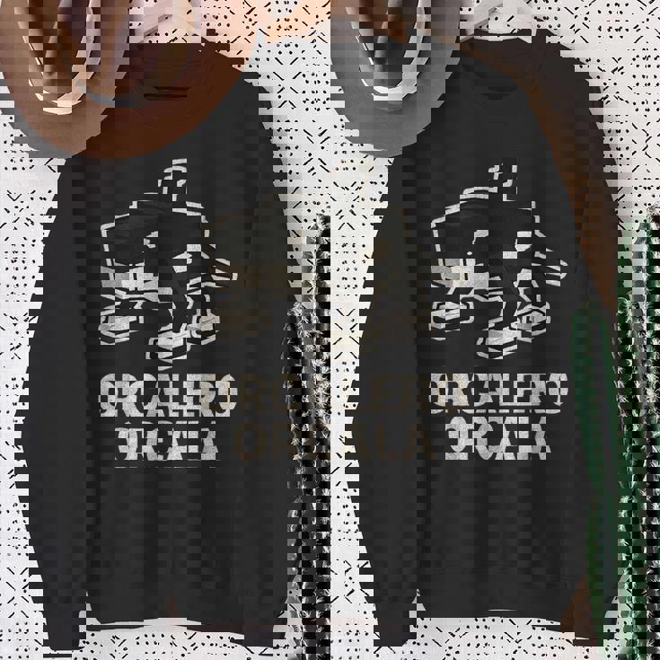 Orcalero Orcala 面白いイタリアンブレインロットスラングゲームミーム スウェットシャツ 年配の女性への贈り物