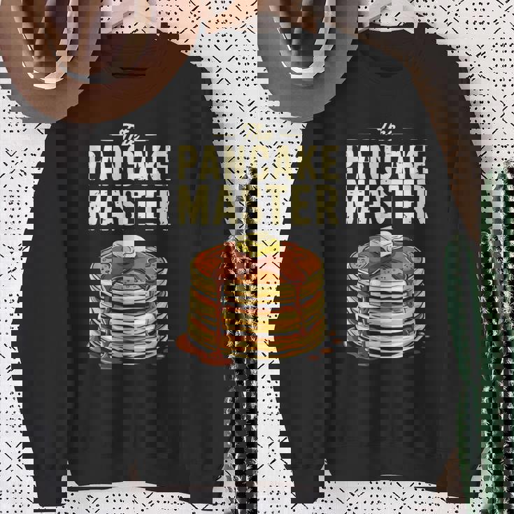 The Pancake Master シャツ 大人 キッズ メンズ レディース パンケーキ好き スウェットシャツ 年配の女性への贈り物