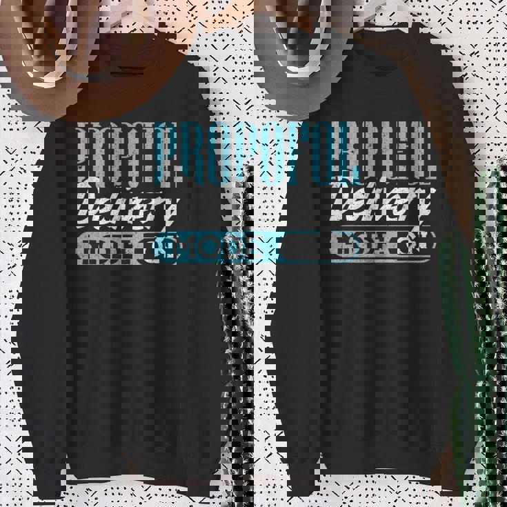 Propofol Delivery Mode On 麻酔科医 スウェットシャツ 年配の女性への贈り物