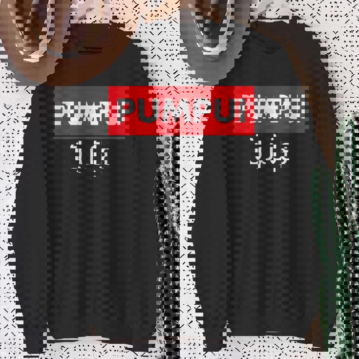 Pumpui おかしなタイ語台本「レッドパタヤ」タイ スウェットシャツ 年配の女性への贈り物