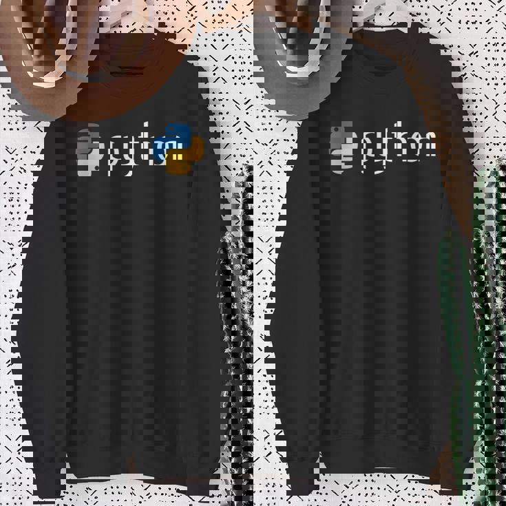 Python Programmer コンピューター デベロッパー 長袖tシャツ スウェットシャツ 年配の女性への贈り物