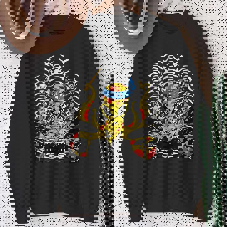 Retro Drumsticks Drummer Drums Hand スウェットシャツ 年配の女性への贈り物