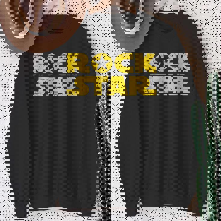 Rocktar ロックスターになるために生まれたギフト スウェットシャツ 年配の女性への贈り物