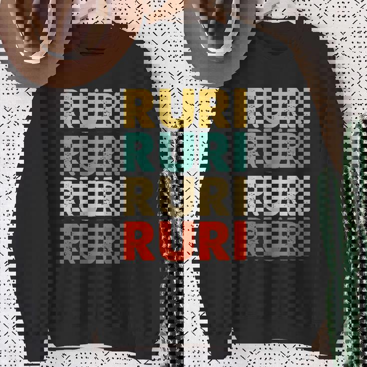 Ruri 瑠璃 スウェットシャツ 年配の女性への贈り物