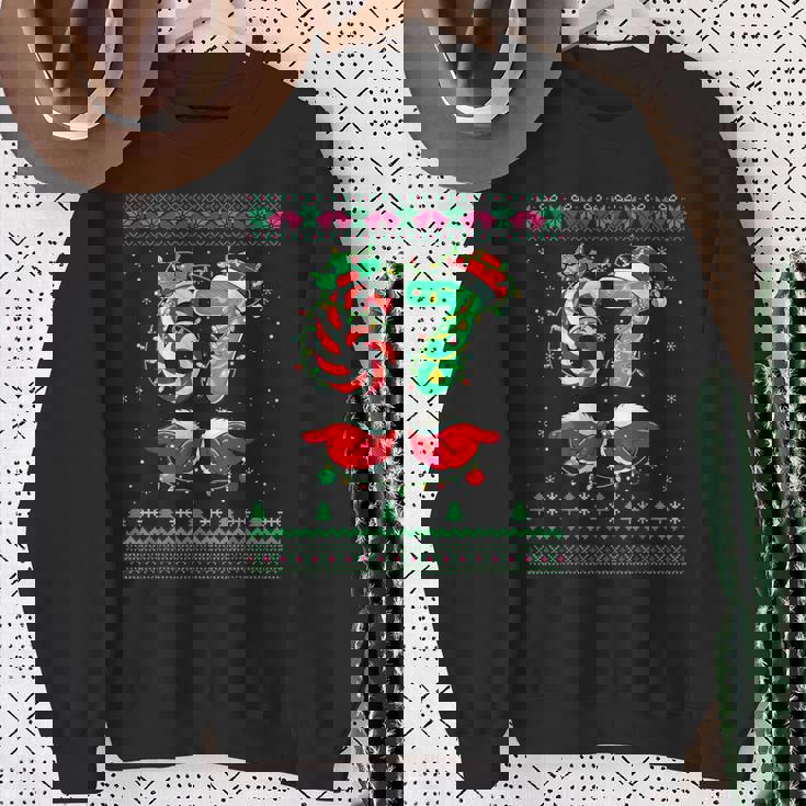 Santa Hands 67 Christmas Ugly Sweater Six Seven Meme 6 7 Sweatshirt Gifts for Old Women Santa Hands 67 Christmas Ugly Sweater Six Seven Meme 6 7 Sweatshirt Gifts for Old Women