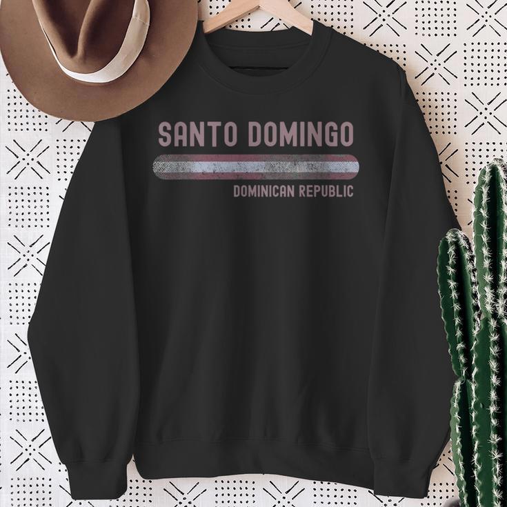 Santo Domingo Dominican Republic スウェットシャツ 年配の女性への贈り物