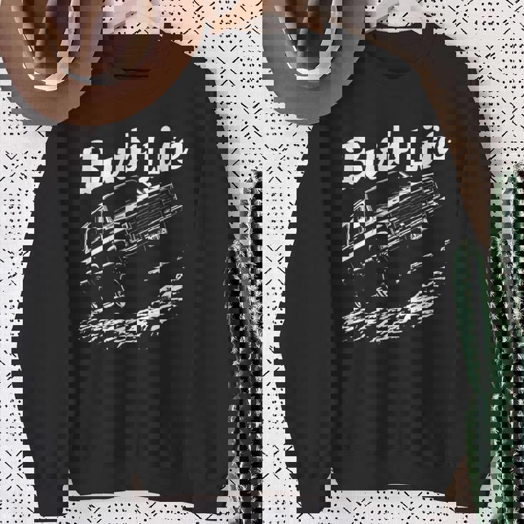 Squarebody Burb ライフトラック シルエット スクエアボディ サバーバン 長袖tシャツ スウェットシャツ 年配の女性への贈り物