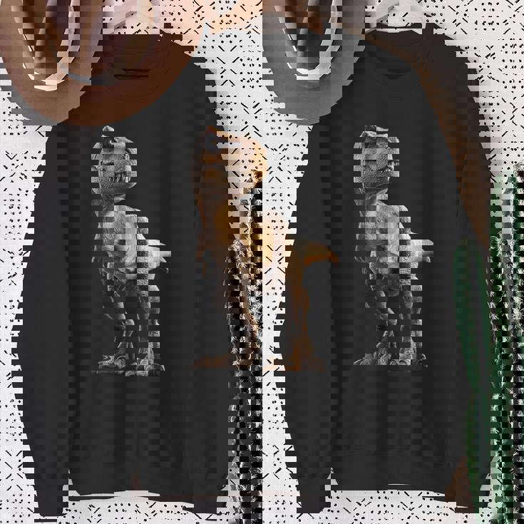 T-レックス ティラノサウルス・レックス 恐竜 恐竜大好き ディノ スウェットシャツ 年配の女性への贈り物