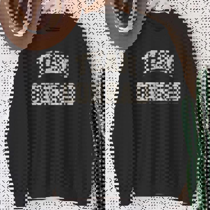 Team Conrad かわいいライバルグラフィック沿岸スタイル スウェットシャツ 年配の女性への贈り物