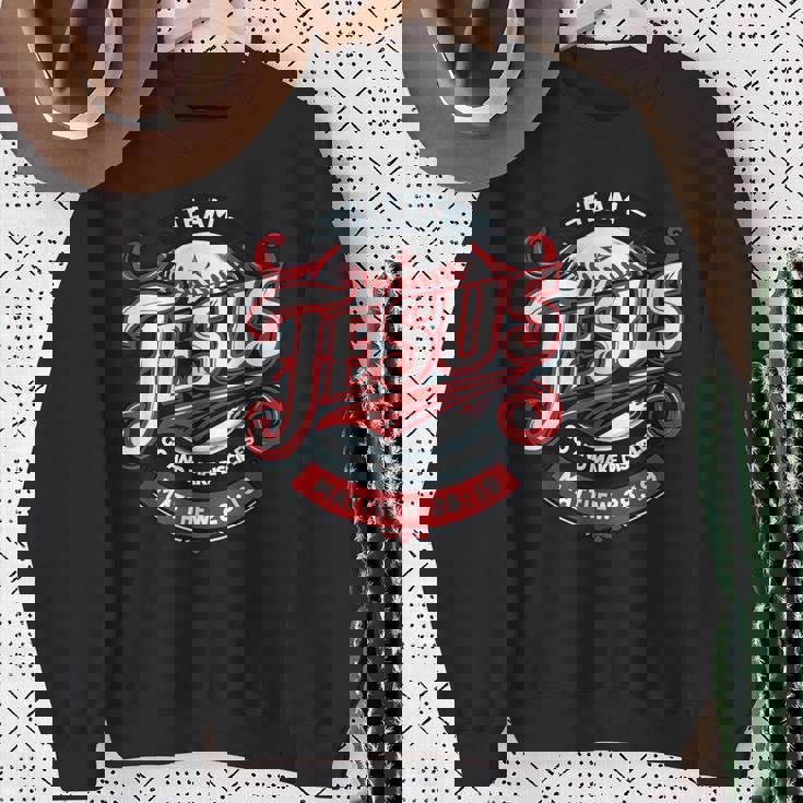 Team Jesus Go And Make Disciples スウェットシャツ 年配の女性への贈り物