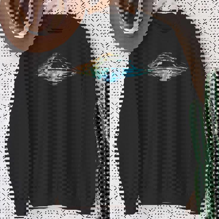 Ufo 星雲tシャツ Uapと空飛ぶ円盤愛好家 スウェットシャツ 年配の女性への贈り物