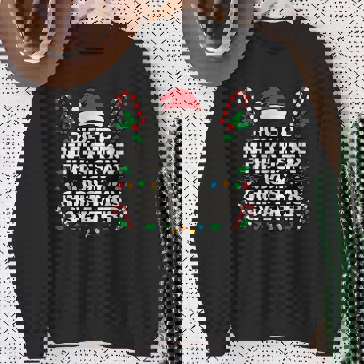 Ugly Christmas Sweaters Due To Inflation Sweatshirt Gifts for Old Women Ugly Christmas Sweaters Due To Inflation Sweatshirt Gifts for Old Women