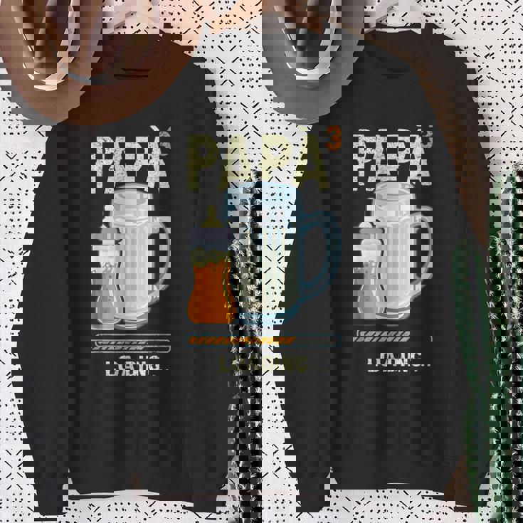 Uomo Papà In Arrivo Papà In Attesa Terzo Figlio Felpa Regalos para ancianas