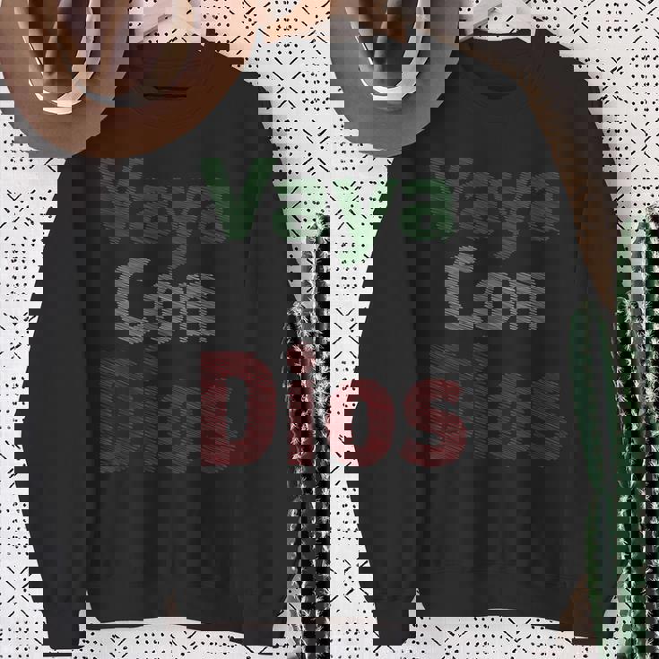 Vaya Con Dios Go With God Walk With Godインスピレーションtシャツ スウェットシャツ 年配の女性への贈り物