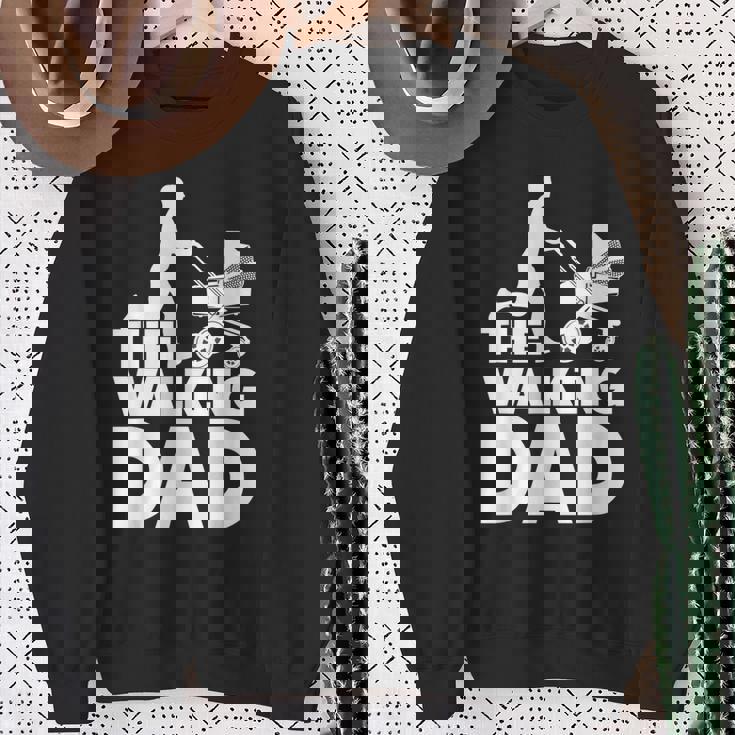 The Walking Dad Happy Father's Day Dadhortleeve Graphic スウェットシャツ 年配の女性への贈り物