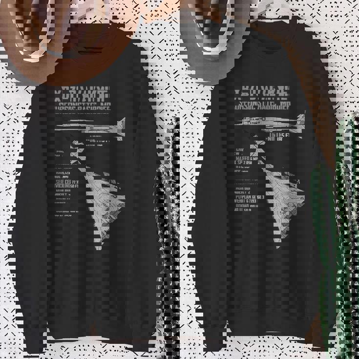 Xb-70 ヴァルキリー スウェットシャツ 年配の女性への贈り物