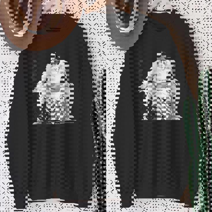 「The Goat」相撲レスリング スウェットシャツ 年配の女性への贈り物