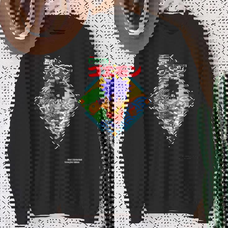 「がんばれゴエモン」ゴエモン（其ノ伍） 長袖tシャツ スウェットシャツ 年配の女性への贈り物