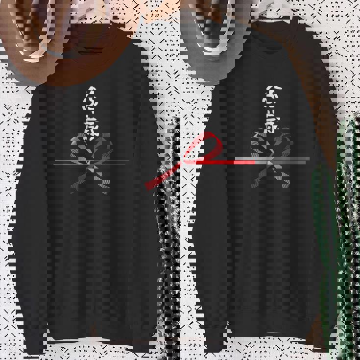 【65歳】65才 誕生日 お祝い 水引 和柄 日本のお土産 記念品 ギャグ ウケ狙い 贈り物 ギフト 面白い おもしろ スウェットシャツ 年配の女性への贈り物