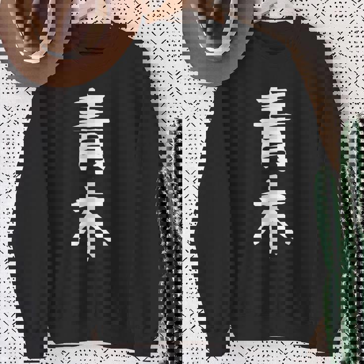 おもしろtシャツ【青木】名字 家族お揃い ギャグ ネタ ウケ狙い 贈り物 ギフト スウェットシャツ 年配の女性への贈り物