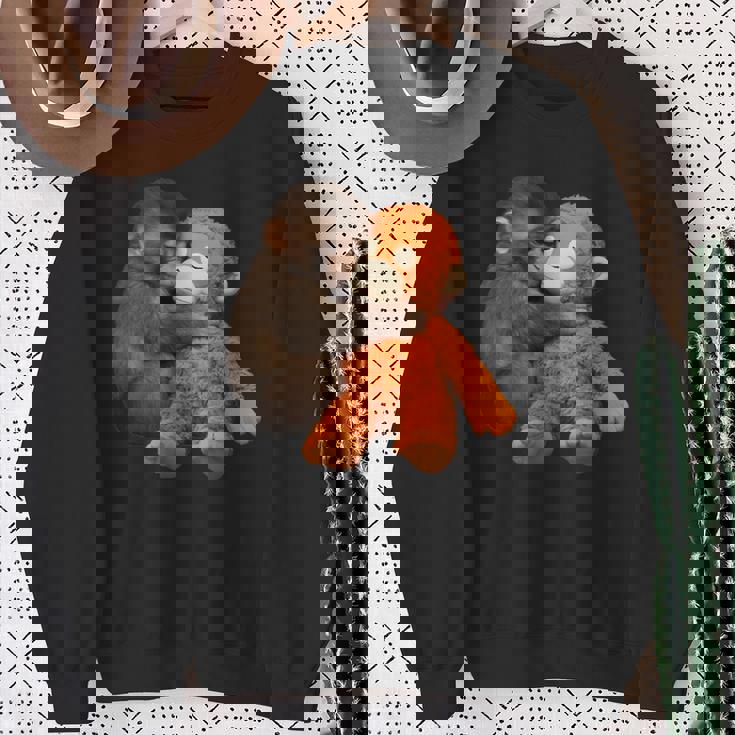 かわいいモンキーパンチ パンチ君 日本 ベイビーモンキー チームパンチ スウェットシャツ 年配の女性への贈り物